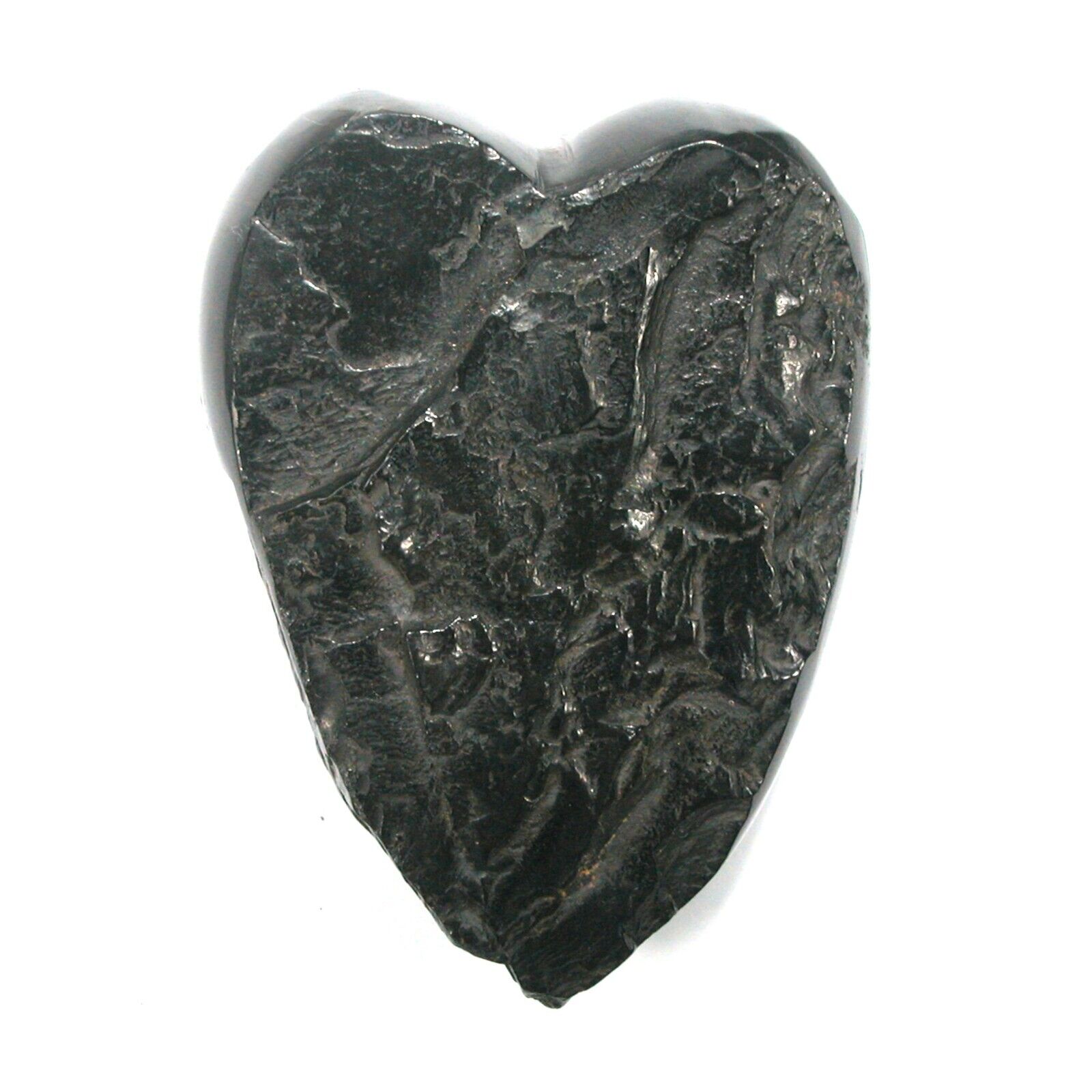 DVH 76g US Shungite Bitumino Coal Heart Fossil Fuel Climate Grief Healing (4592)