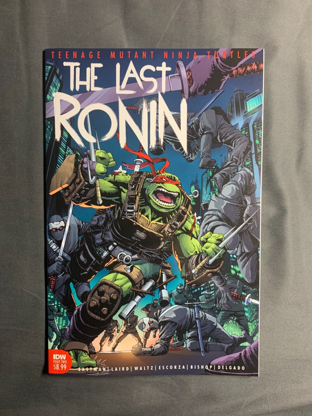 Teenage Mutant Ninja Turtles TMNT THE LAST RONIN #2 Cover A First Print IDW - NM