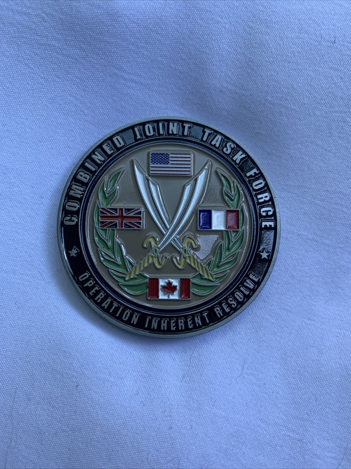 Combined Joint Task Force-Operation Inherent Resolve (2021-2022) Challenge Coin