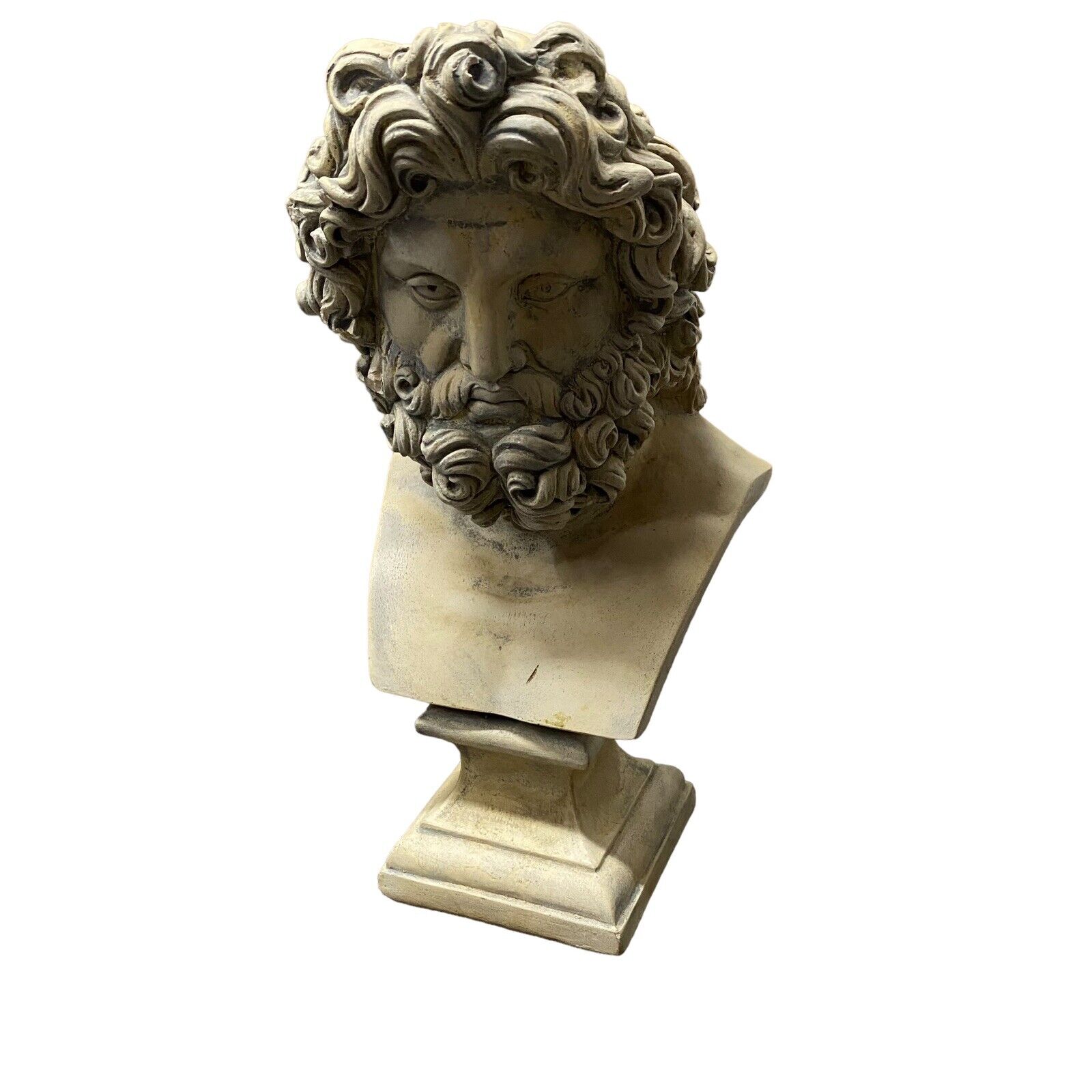 Greek Bust of Zeus God Olympus