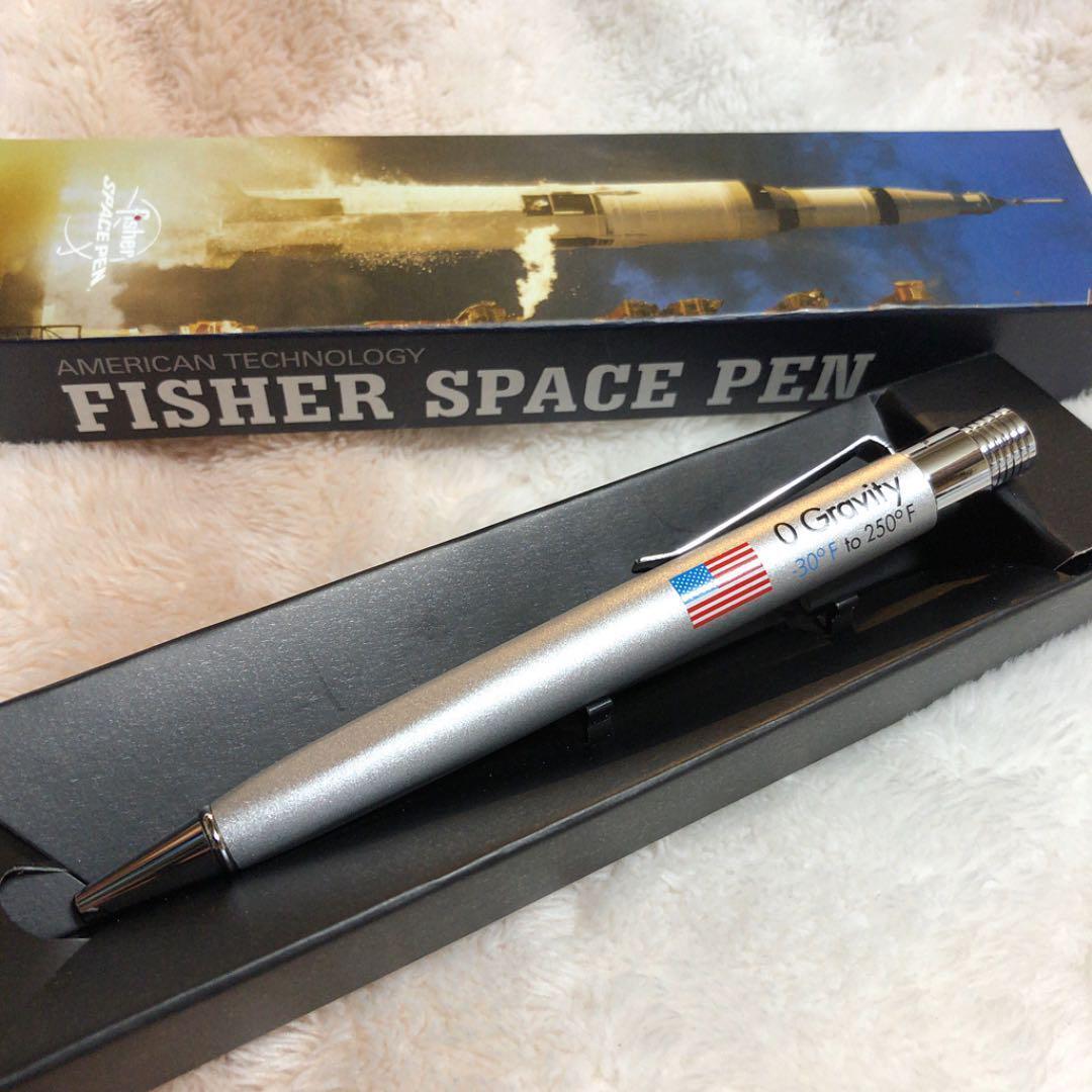 New Fisher Ballpoint Pen ZGS Zero Gravity Silver