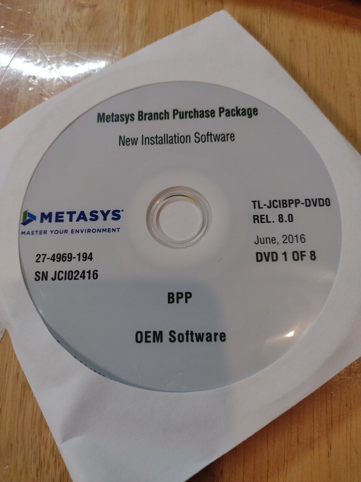 Johnson Controls Metasys Software