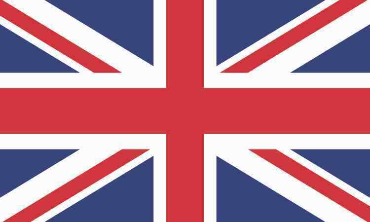 5in x 3in UK British Britain Flag Bumper magnet  magnetic magnets Car