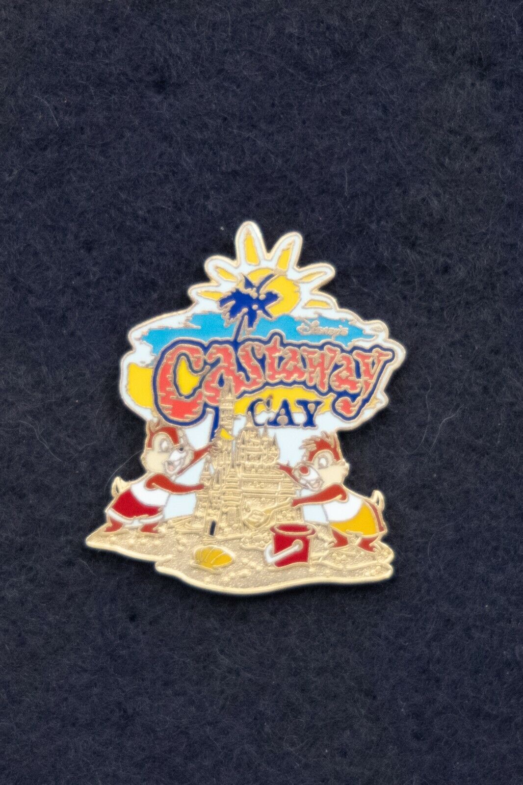 Disney pin DCL Chip & Dale on Castaway Cay