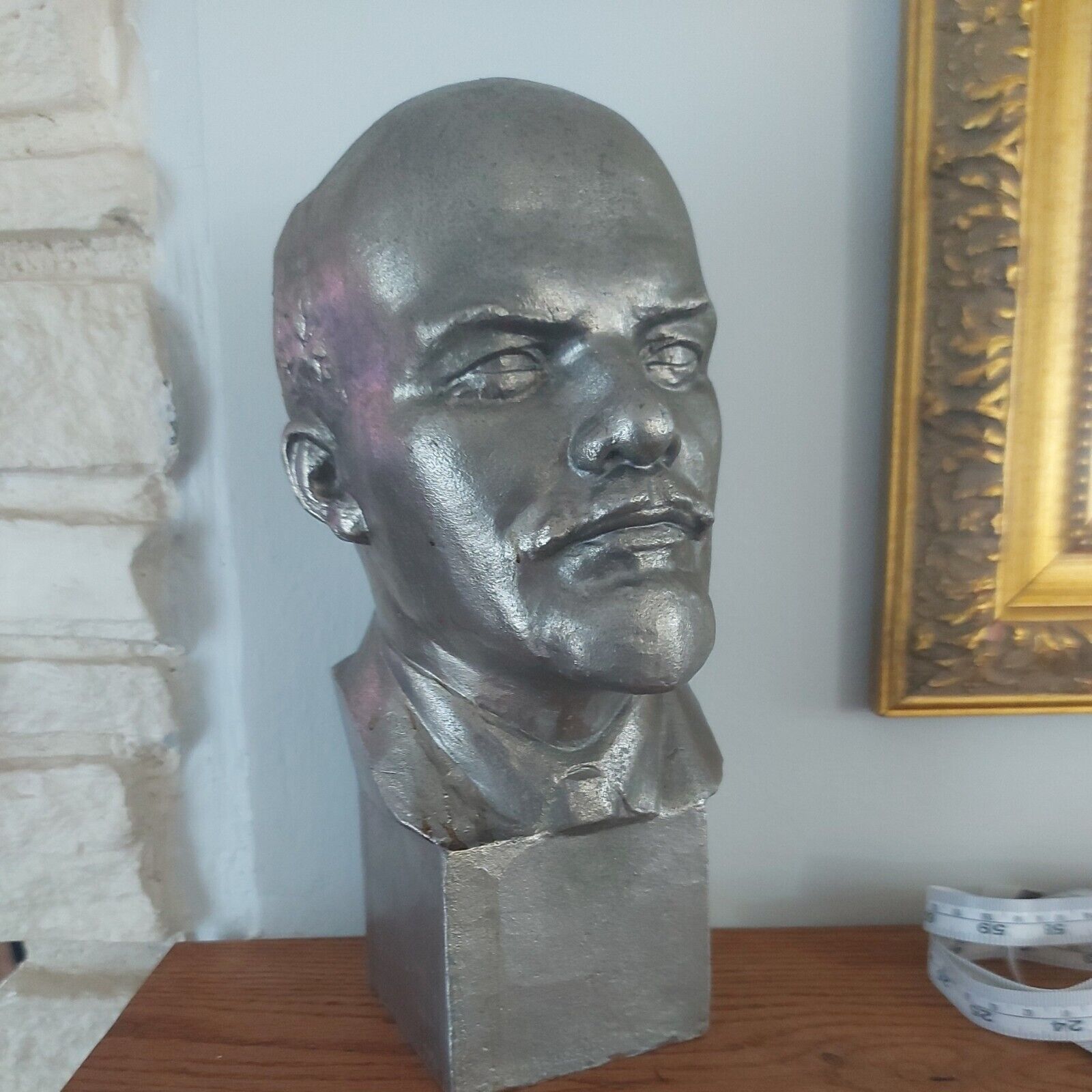 Vintage USSR Soviet Bust Lenin ,10.5\