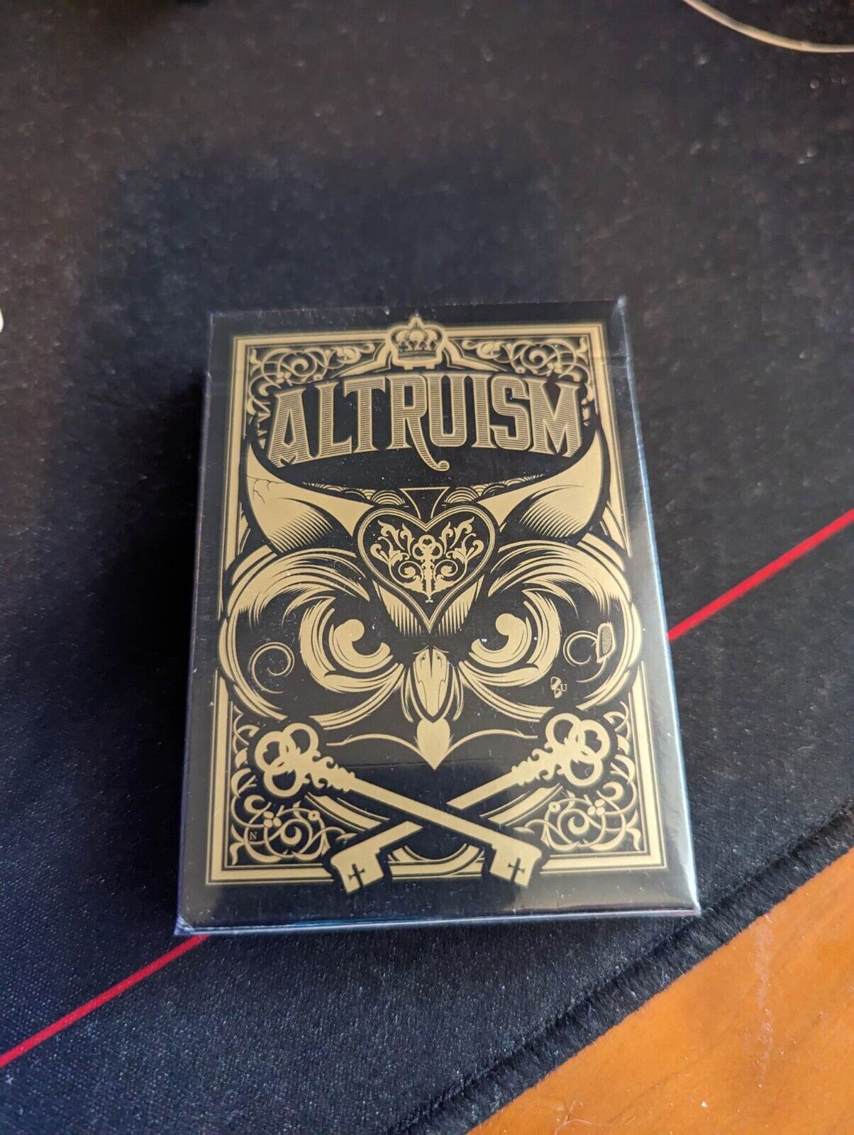 Altruism Playing Cards Blue Crown HOPC Error Deck Sealed USPCC w/extra card