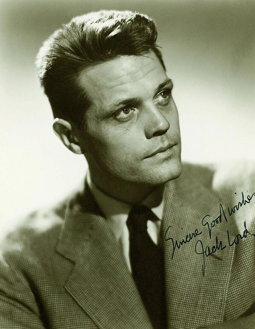 Actor Jack Lord Facsimile Autograph Picture Photo rePrint 5x7