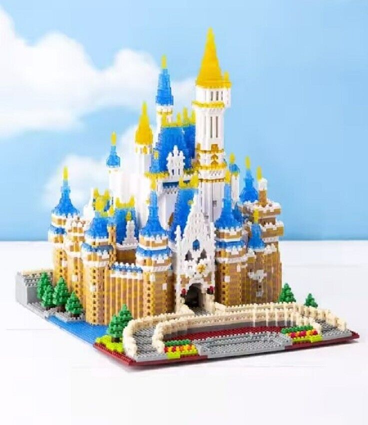 Tokyo Disney Resort 40th Anniversary Nano Block Cinderella Castle Exclusive