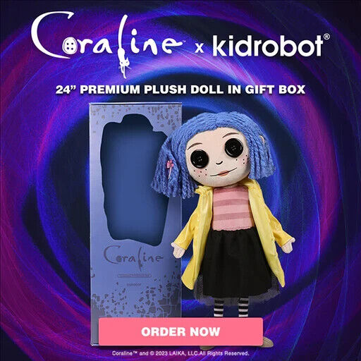 Limited Edition Kid Robot Coraline 24\