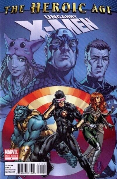 Uncanny X-Men: The Heroic Age (2010) FN/VF Stock Image