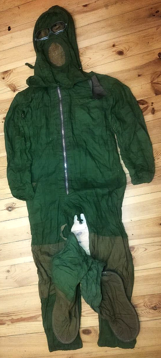 Original USSR, Soviet Army Military  Radiation Protective Suit 1973