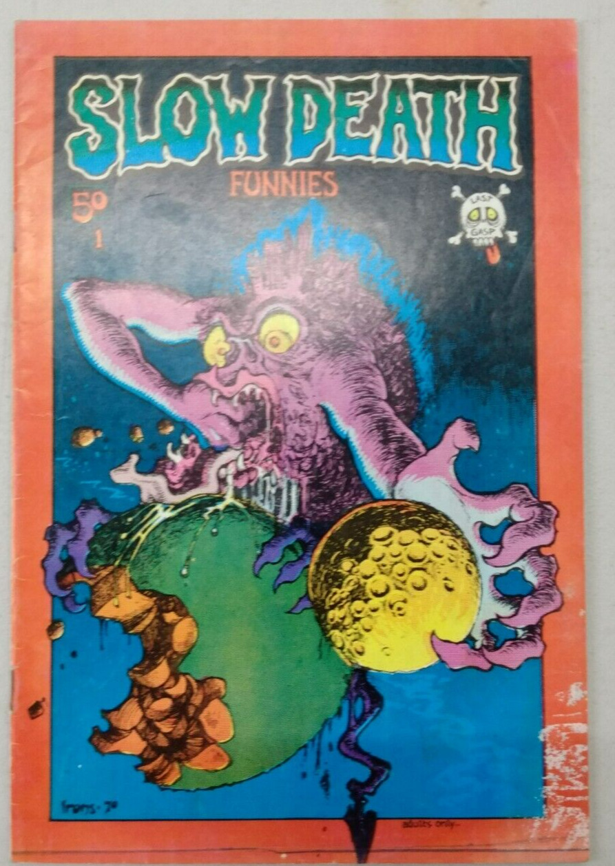 Slow Death Funnies #1 Last Gasp 1970 Comic Book Underground