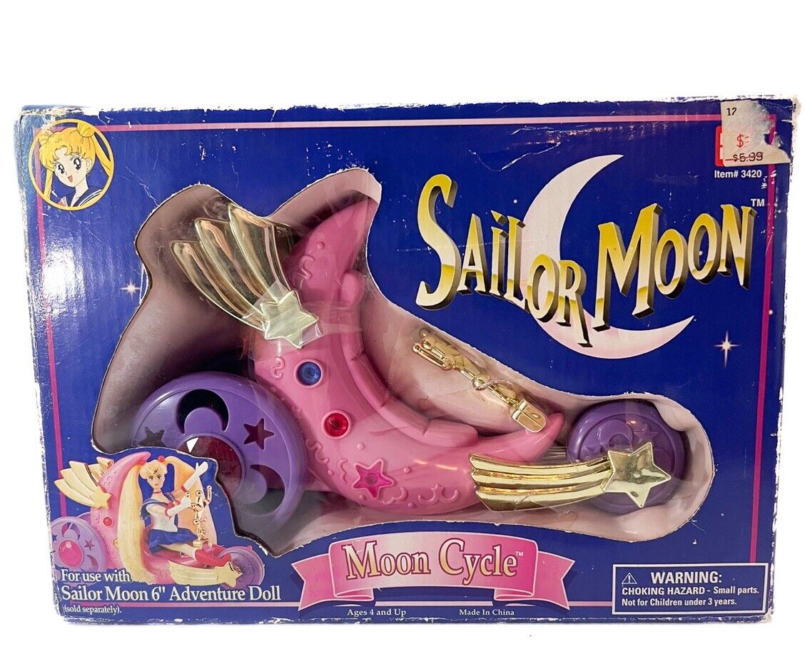 Sailor Moon Moon Cycle 1996 BANDAI W/ Box - For 6 inch 6\