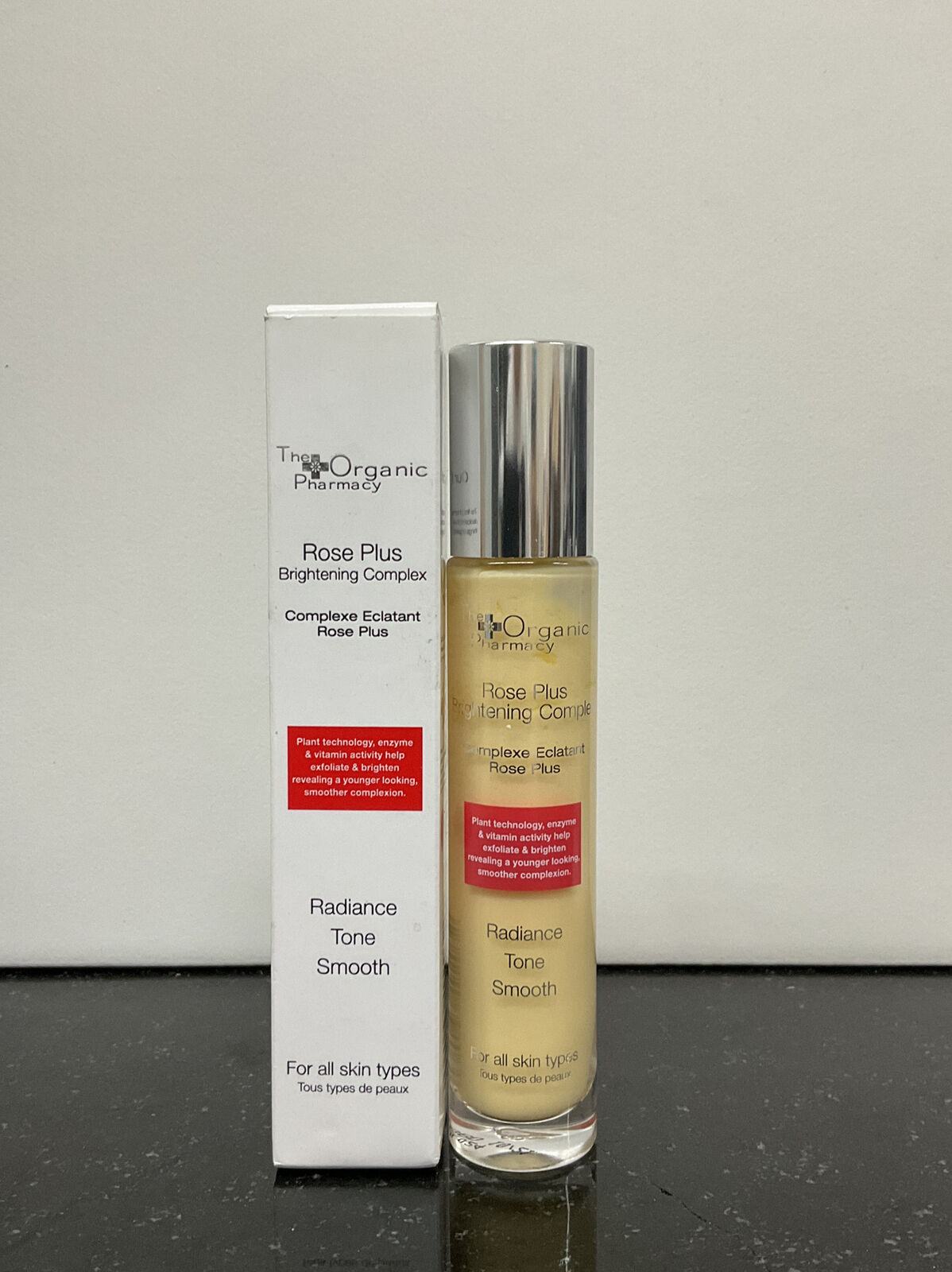 The Organic Pharmacy Rose Plus Brightening Complex For All Skin Types 35ml 1.2oz