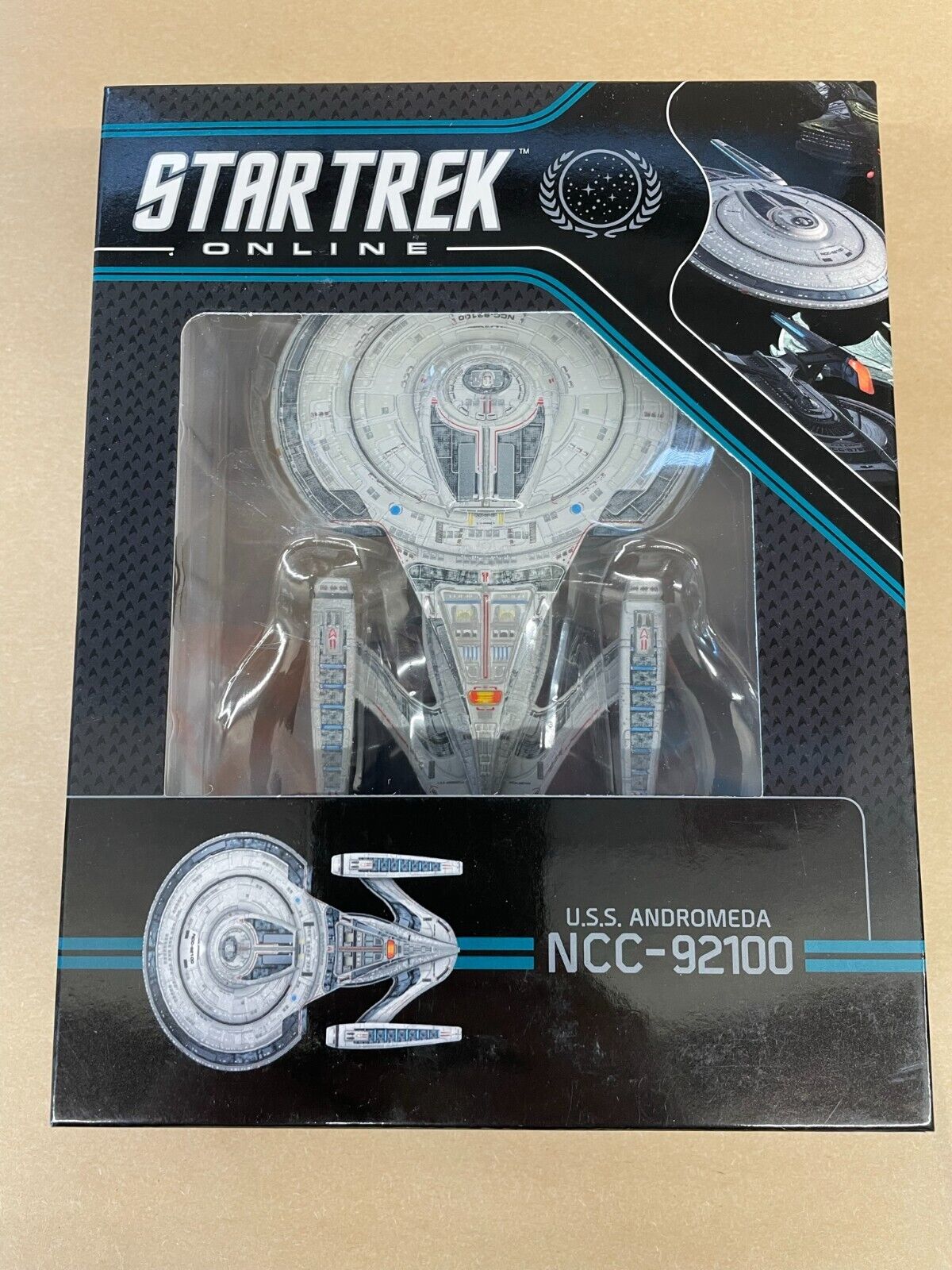 Star Trek Eaglemoss Star Trek Online U.S.S. Andromeda NCC-92100 New