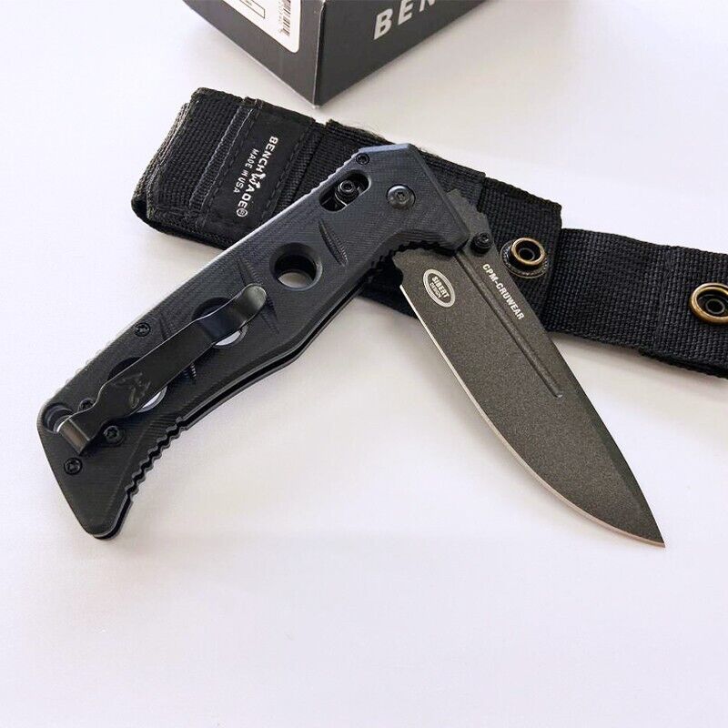 New Benchmade Classic Black & G10 Large Pocketknife