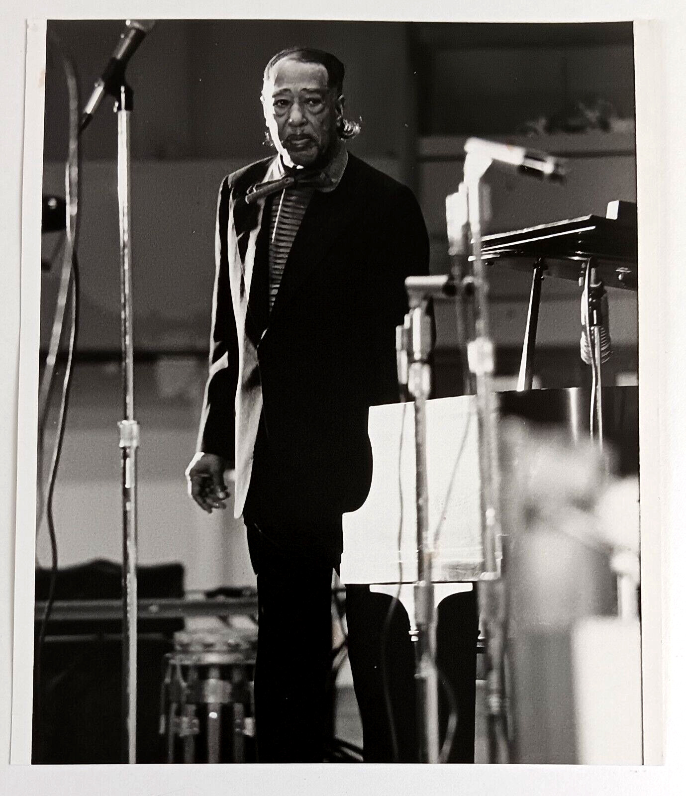 1970s Duke Ellington Piano Jazz Pianist Vintage Press Photo