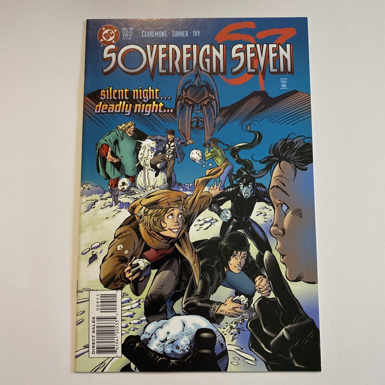 *** Sovereign Seven # 9 *** DC Comics 1996 … Chris Claremont … VF/NM