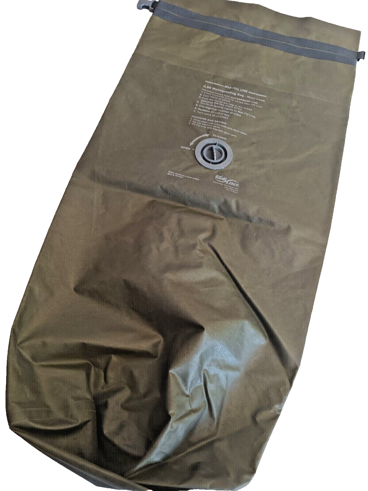 USGI USMC SealLine ILBE WATERPROOF LINER 65L Dry Bag Main Pack New Old Stock
