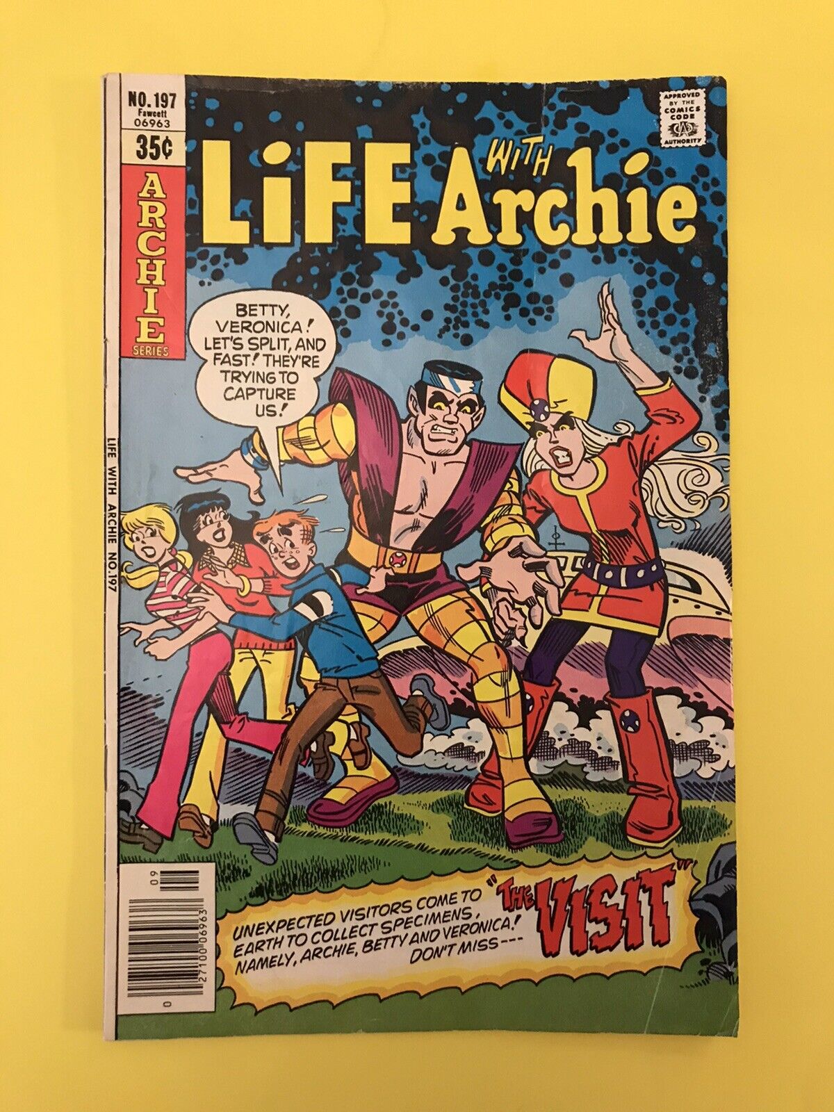 LIFE WITH ARCHIE #197 THE ALIEN VISIT Parts I and II & TIME WARP 1978