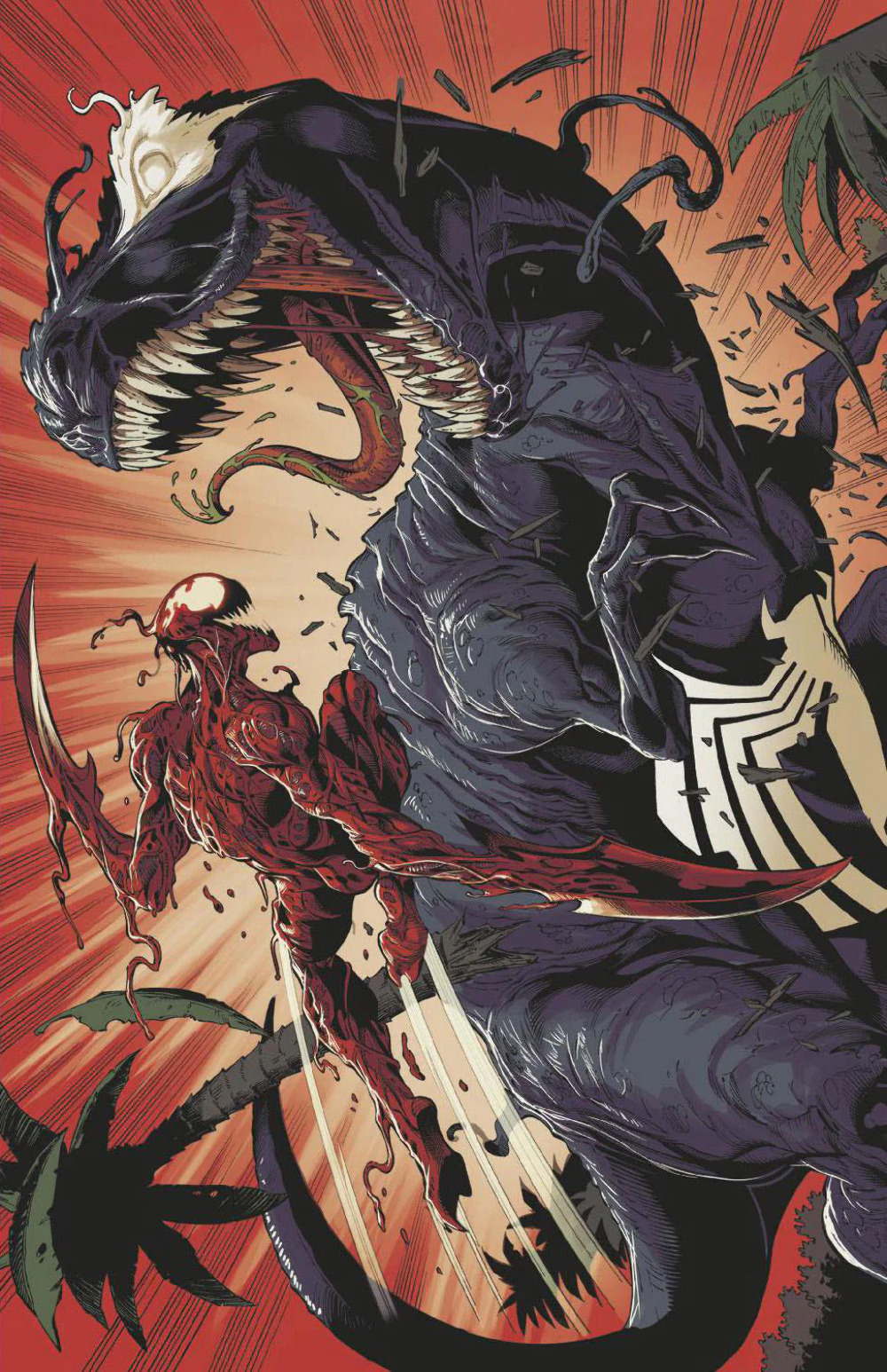 Venom #25 3rd Print Mark Bagley Virgin Variant Dinosaur T-Rex Carnage (08/19/202