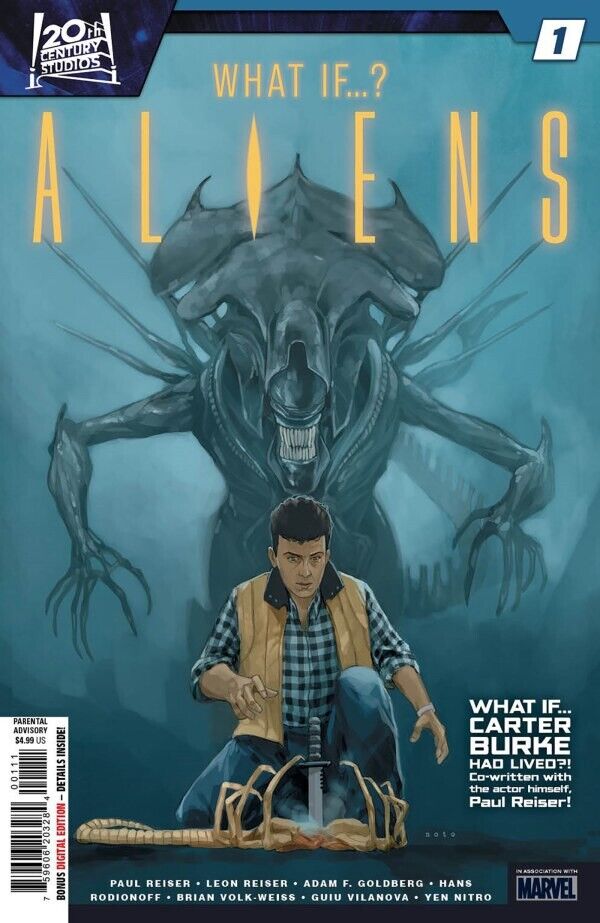 Marvel Comics ‘Aliens: What If…?’ #1 (2024) Main Cover