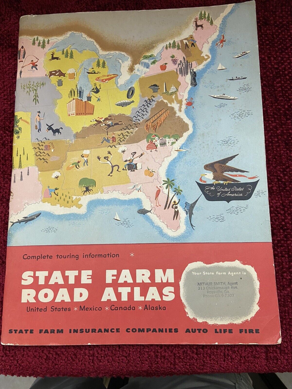 1957 state farm road Atlas