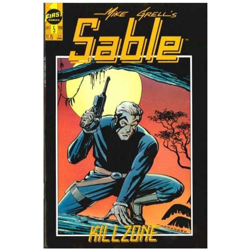 Mike Grell\'s Sable #5 in Near Mint minus condition. First comics [k%