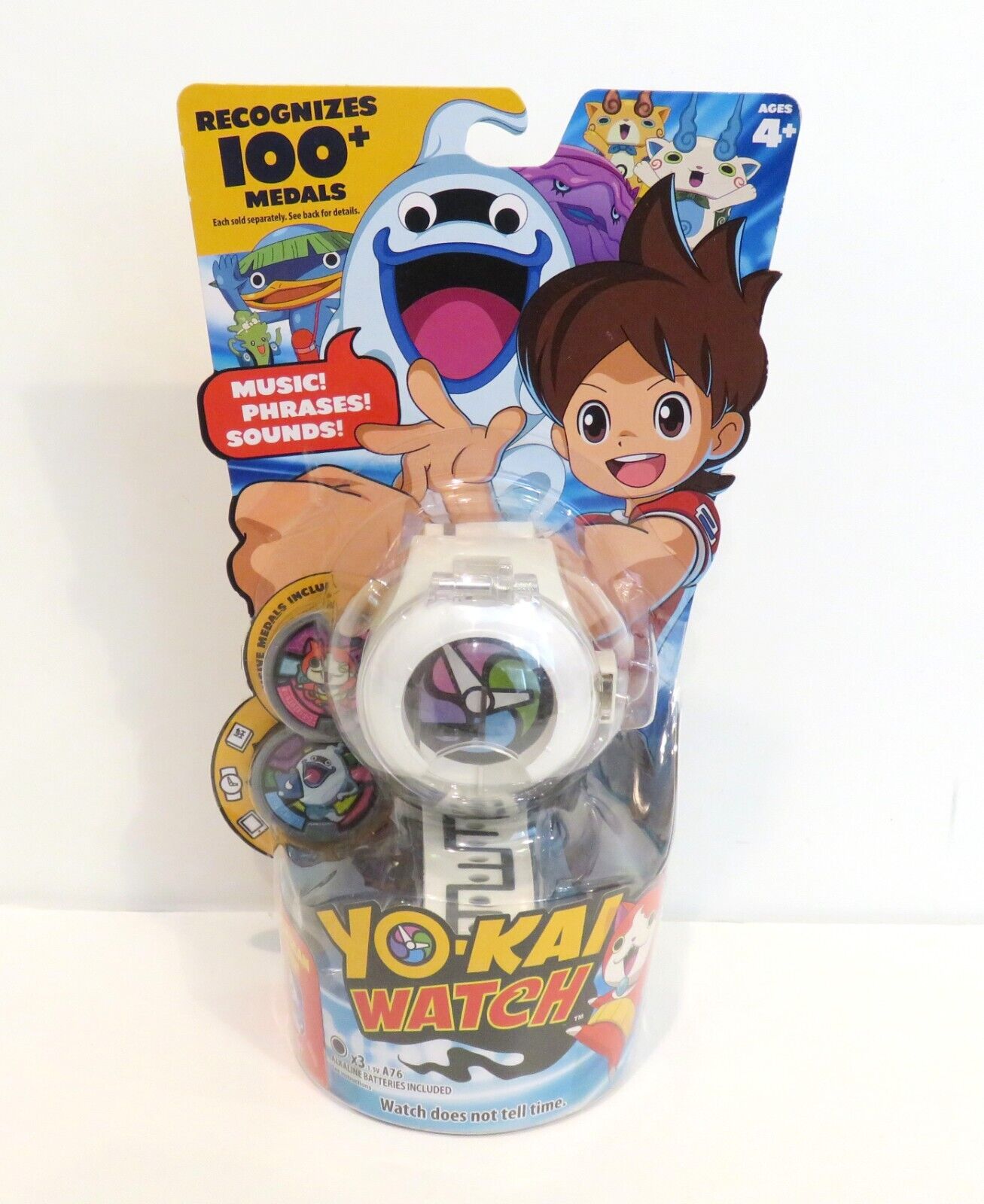 Yokai Watch Electronic Music Phrases Sounds Season 1 with 2 Medals Brand NEW
