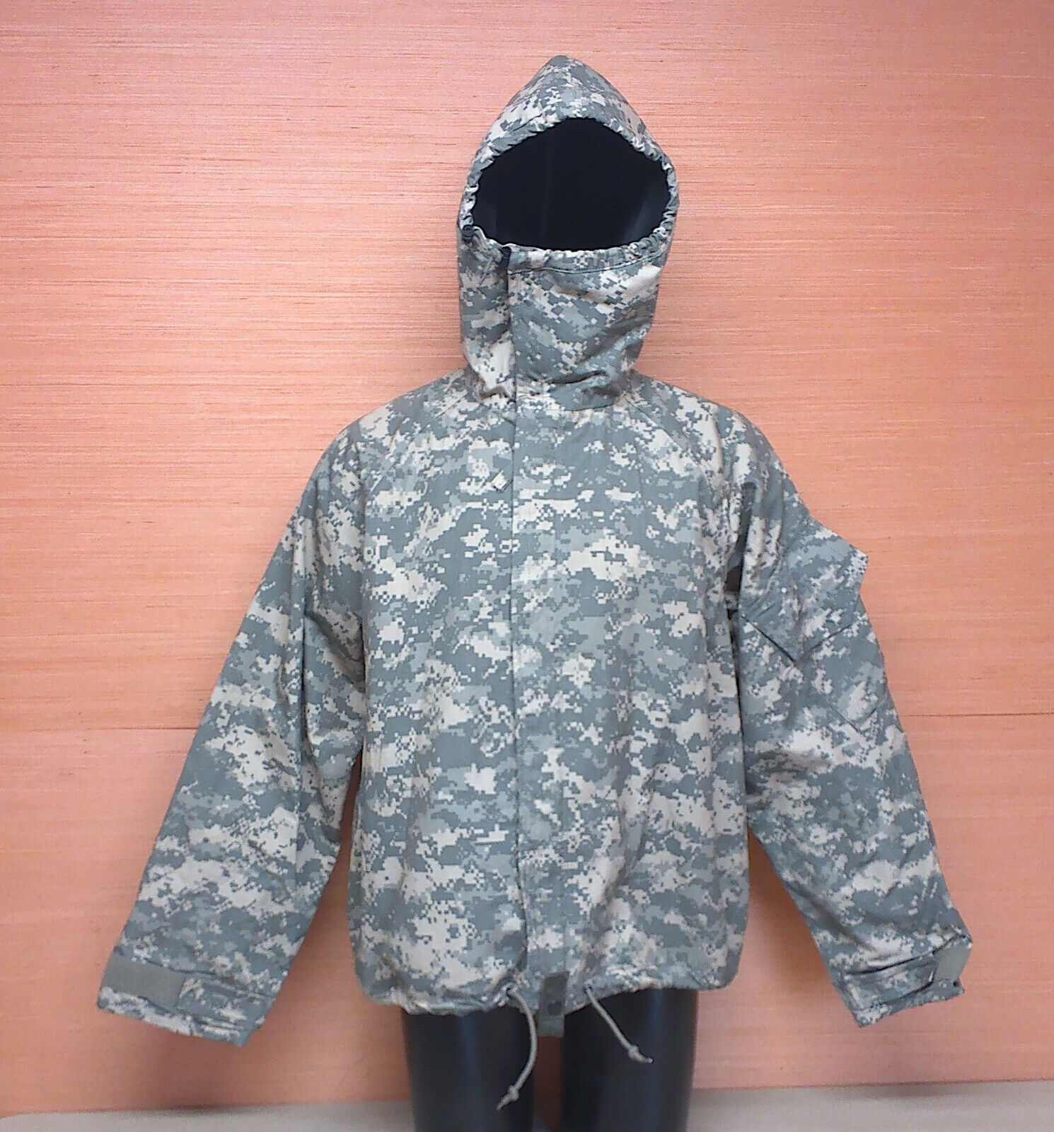USGI Army ACU Camo JSLIST Chemical Protective Overgarment Coat Size Small Short