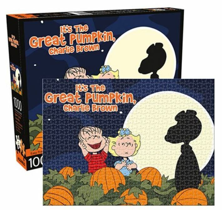 1000pc Snoopy Charlie Brown Peanuts Great Pumpkin Halloween Jigsaw Puzzle 