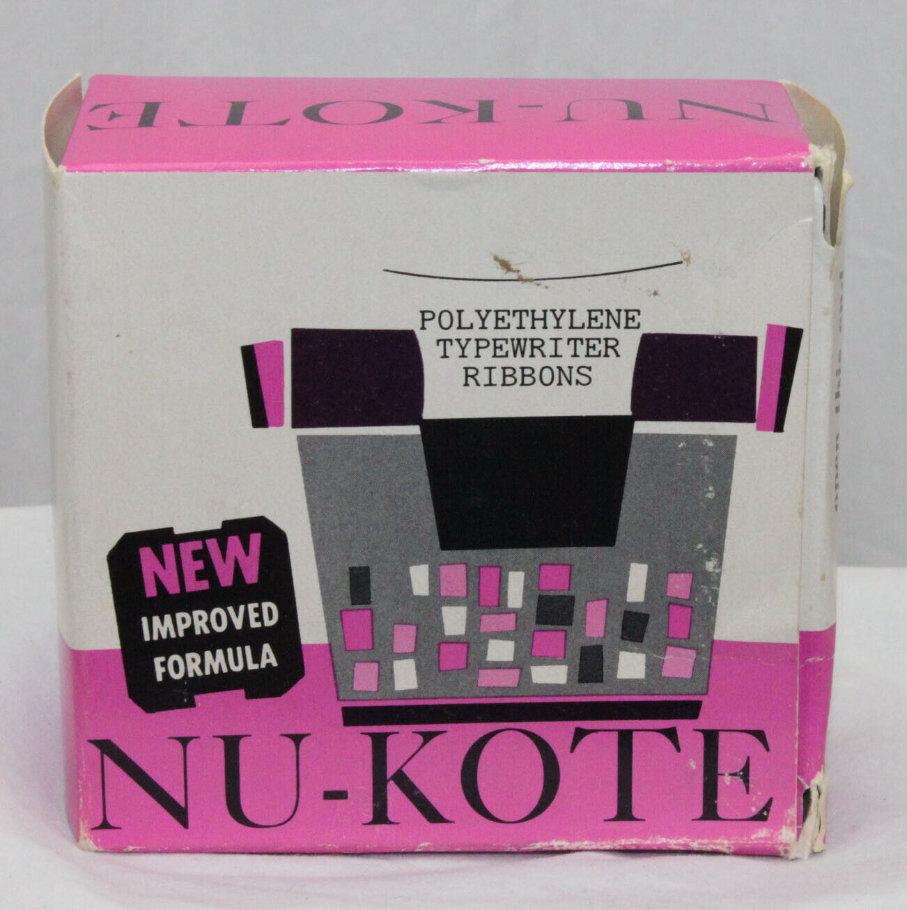 6 IBM NU-KOTE Black Film Typewriter Ribbons B42 Polyethylene Vintage in Box