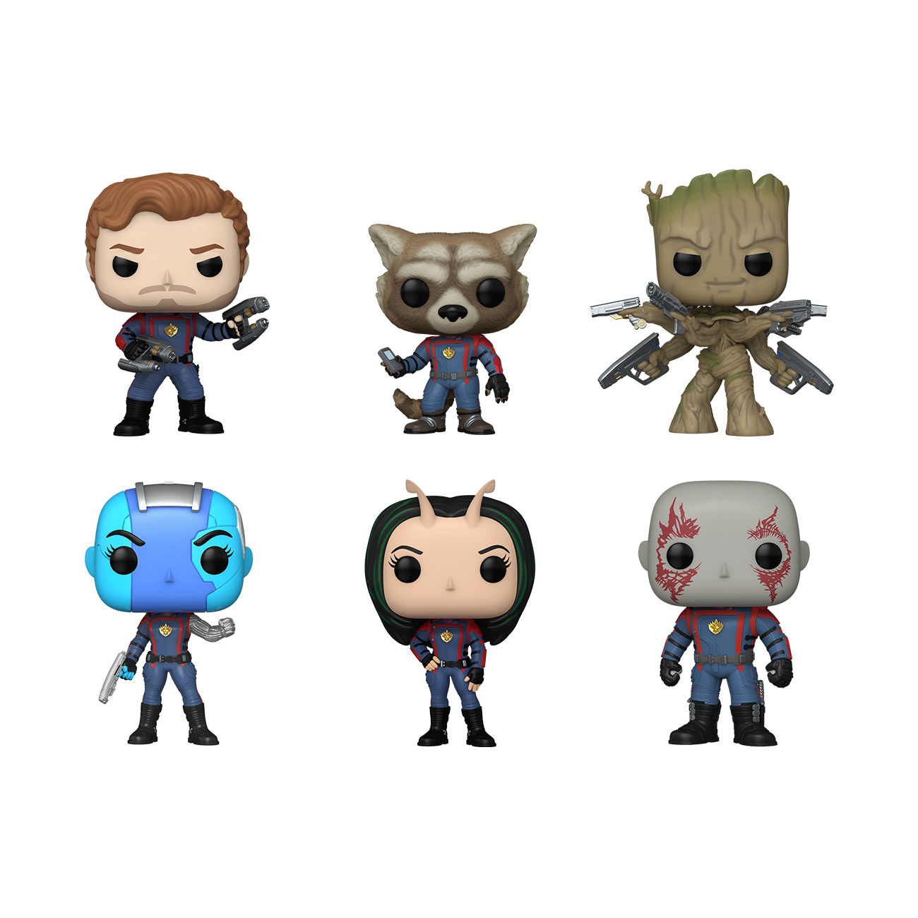 Funko Pop Guardians of the Galaxy Vol. 3 6-Pack Marvel Guardians of the Galaxy