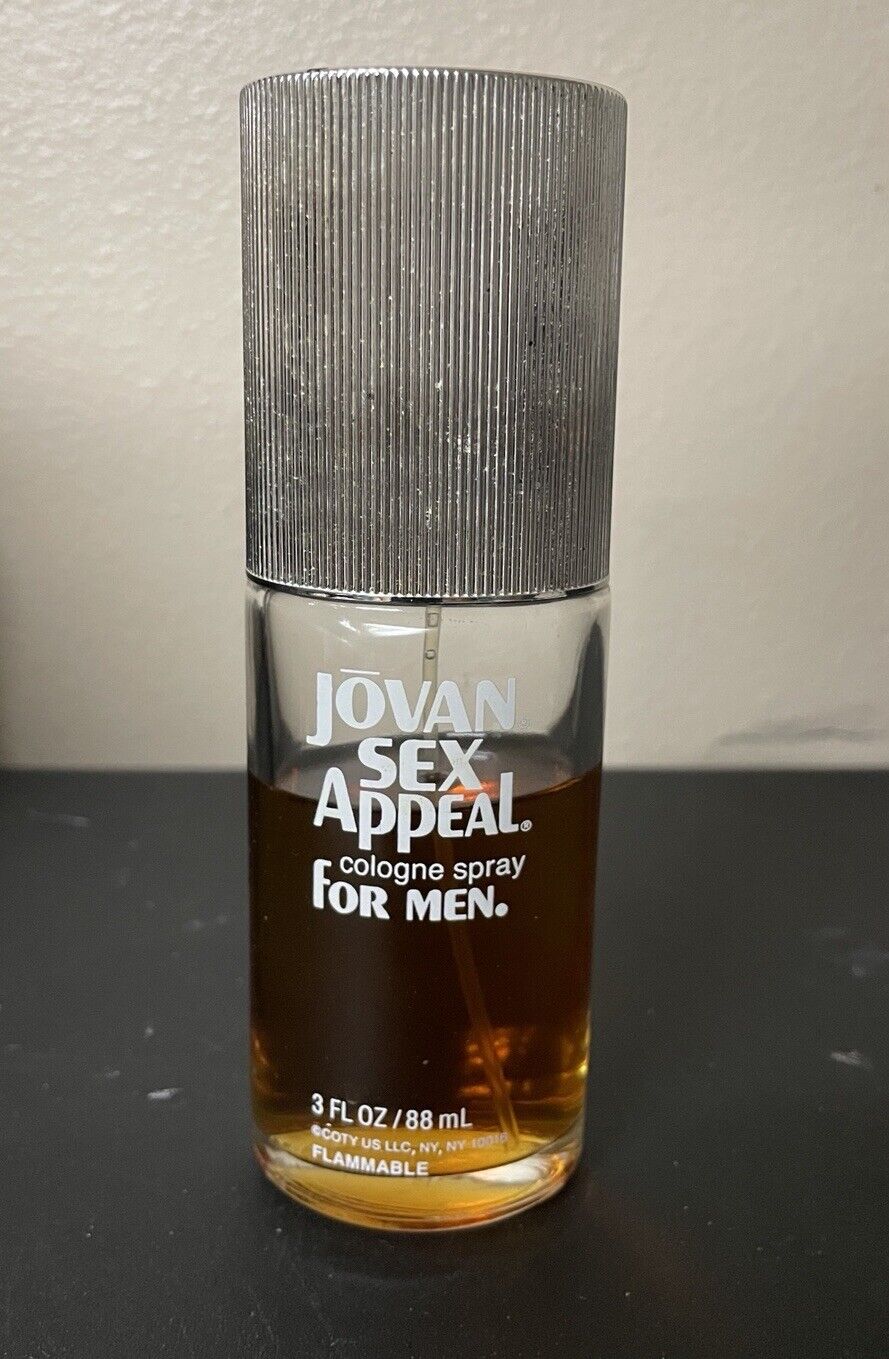 Jovan Sex Appeal 3 oz Men's Cologne Spray