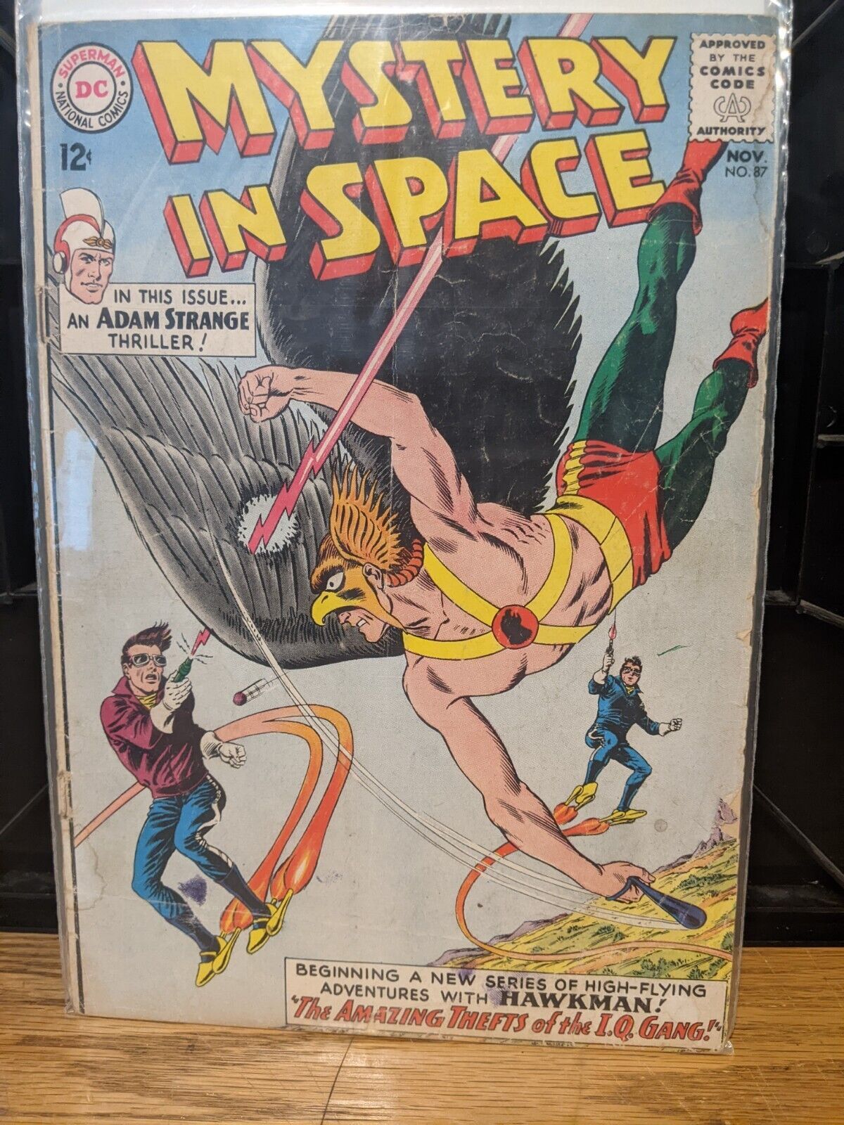 Mystery In Space #87 VG- Adam Strange story, 1st Appearance of IQ 1963