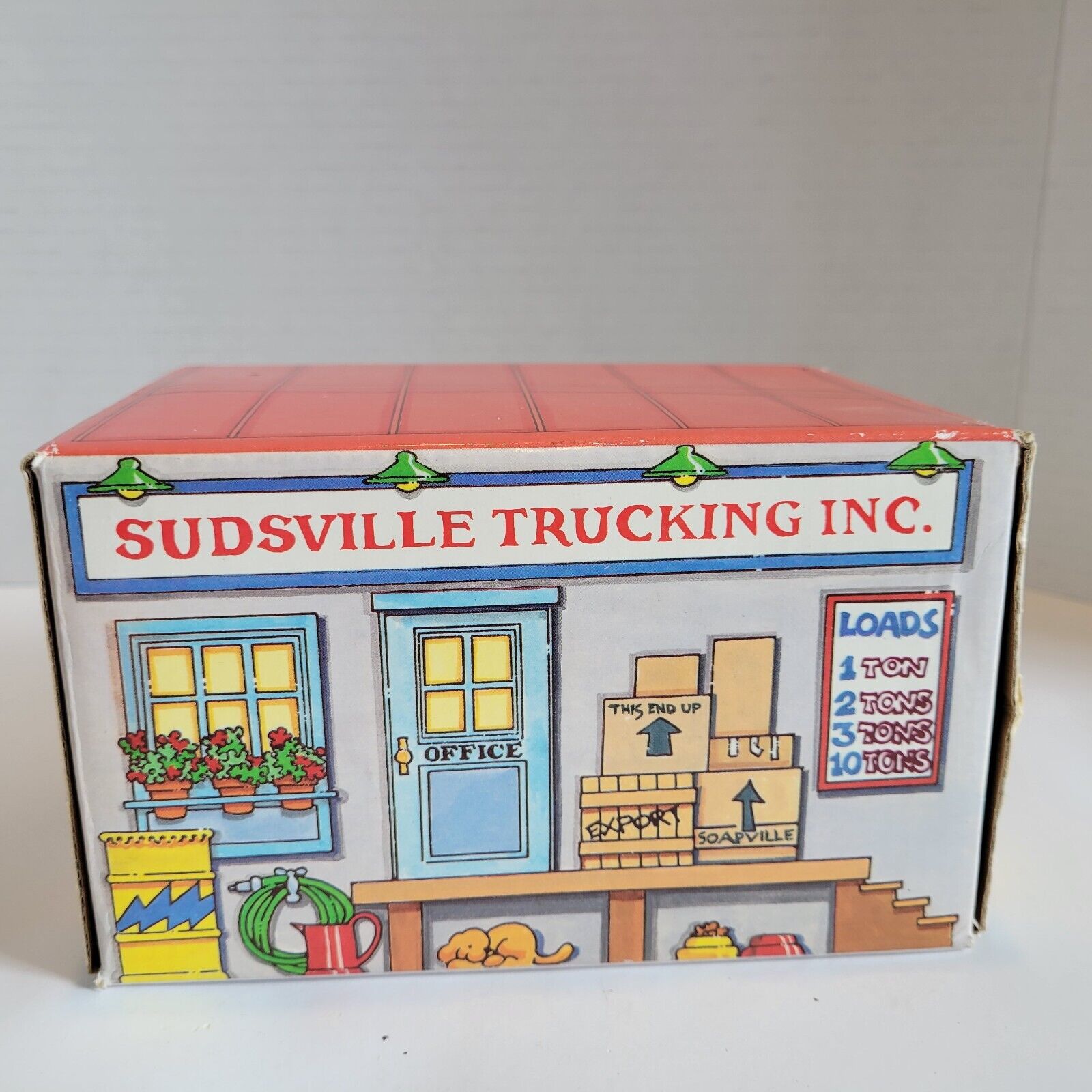 Vintage 1986 Avon Sudsville Trucking Inc Decorative Toy Truck With Soap Sealed