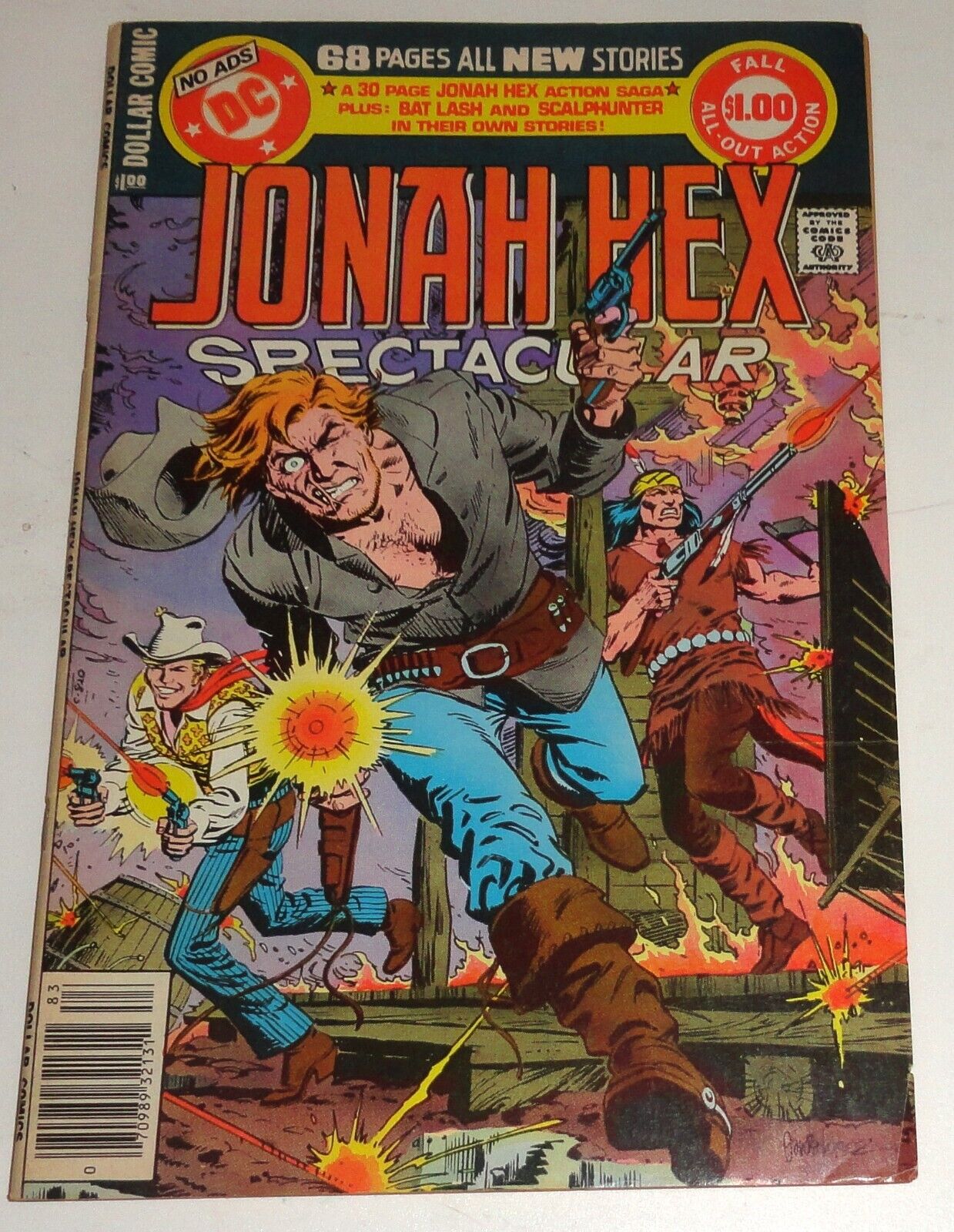 JONAH HEX SPECTACULAR  DEATH OF VF- 68 PAGE DOLLAR COMIC