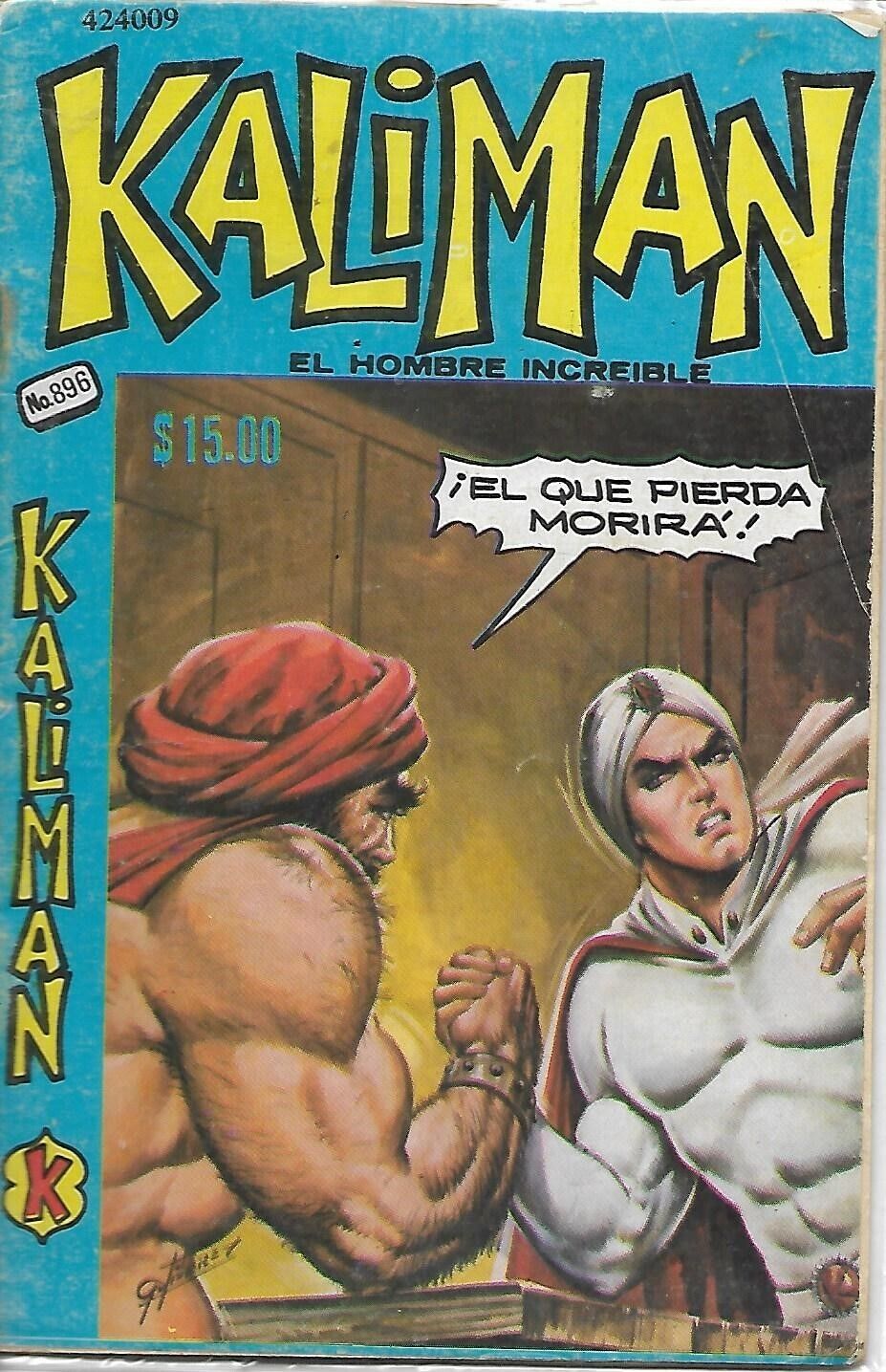 Kaliman El Hombre Increible #896 - Enero 28, 1983 - Mexico