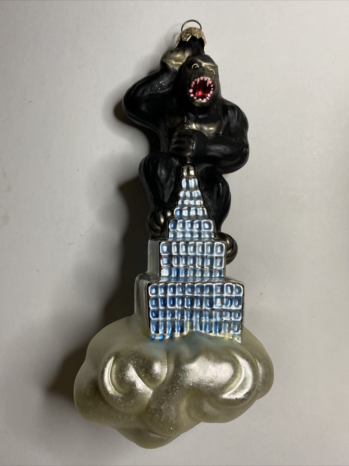 1998 Original Polonaise Kurt Adler King Kong On Empire State Building Ornament