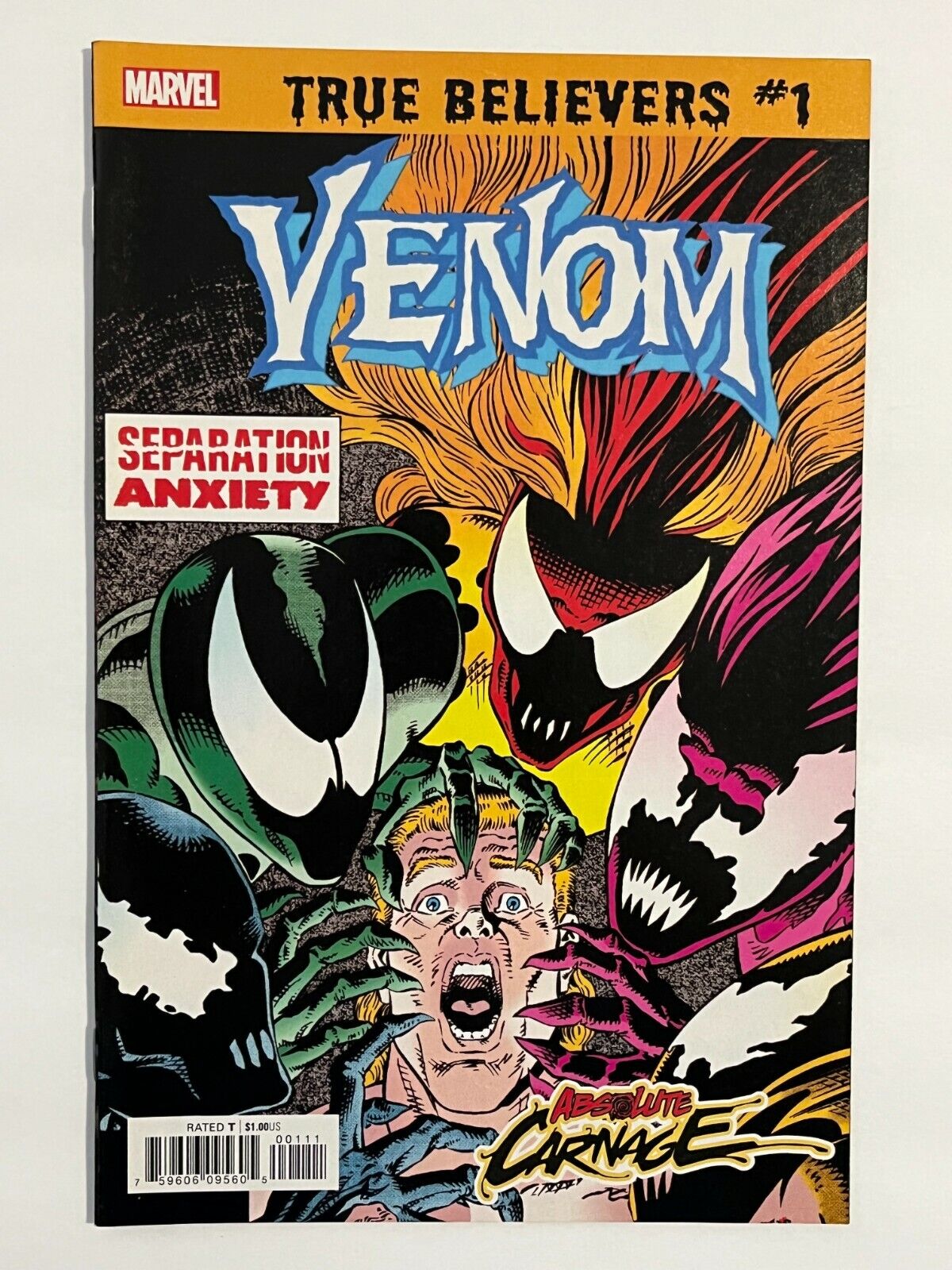 True Believers Venom Separation Anxiety #1 Marvel Comics