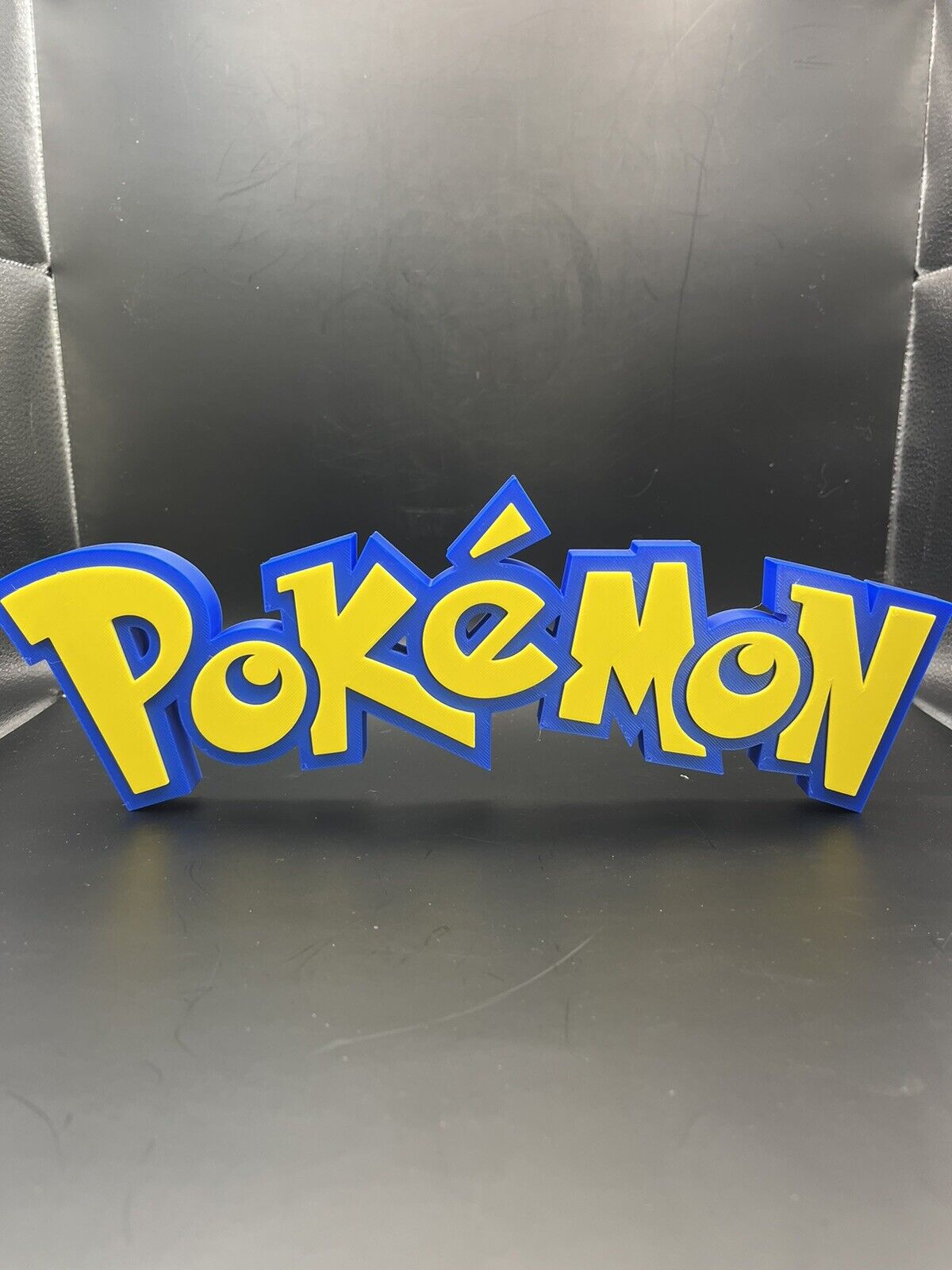 Pokemon Logo Sign Display | 3D Wall Desk Shelf Art
