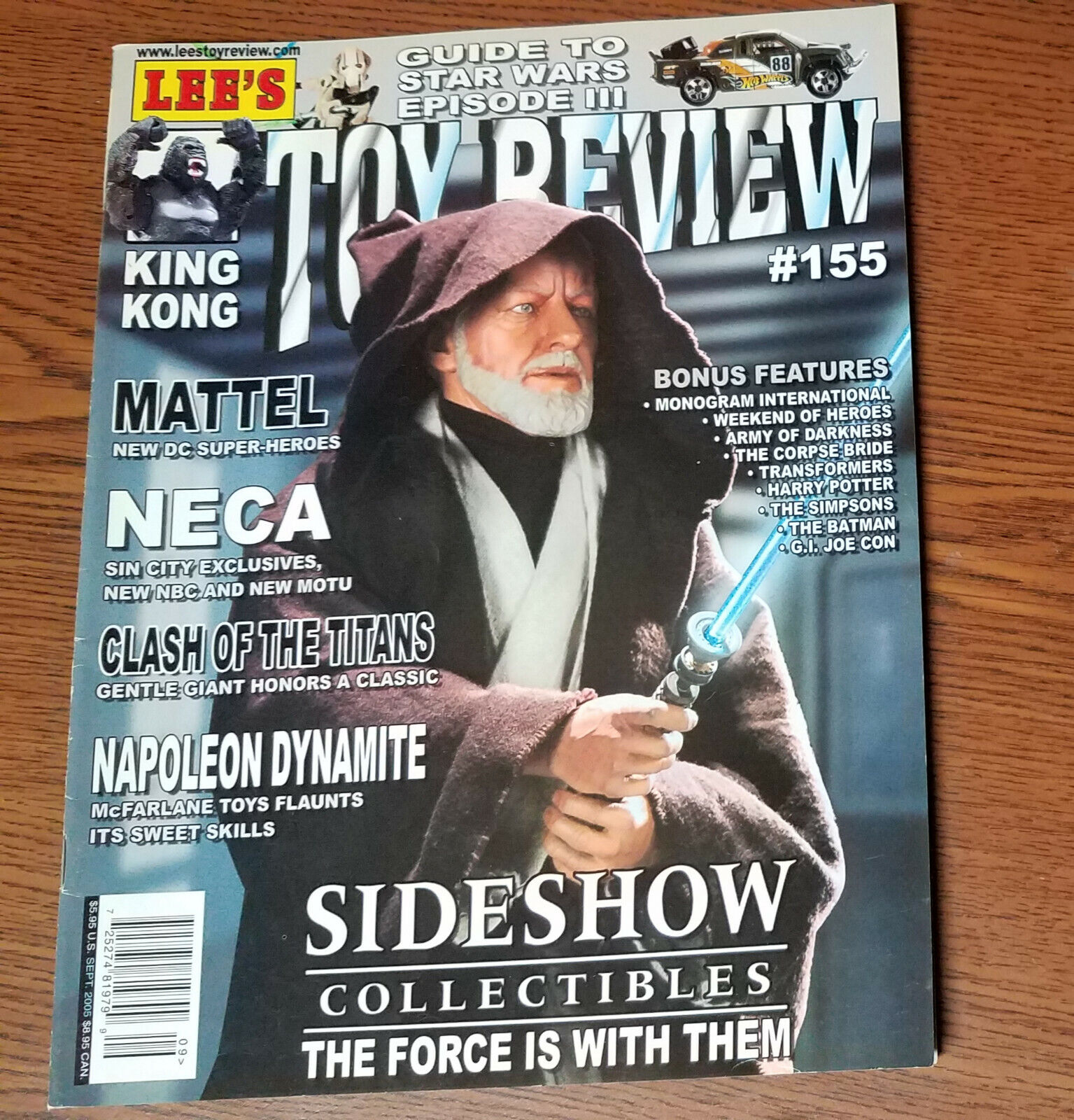 Lee\'s TOY REVIEW Magazine #155 Sept, 2005 Guide to Star Wars ep III