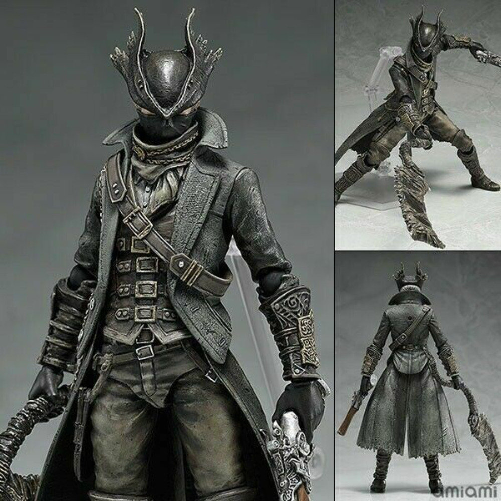 Figma 367 Game Hunter Bloodborne Action Figure Toy PVC New in Box 15cm
