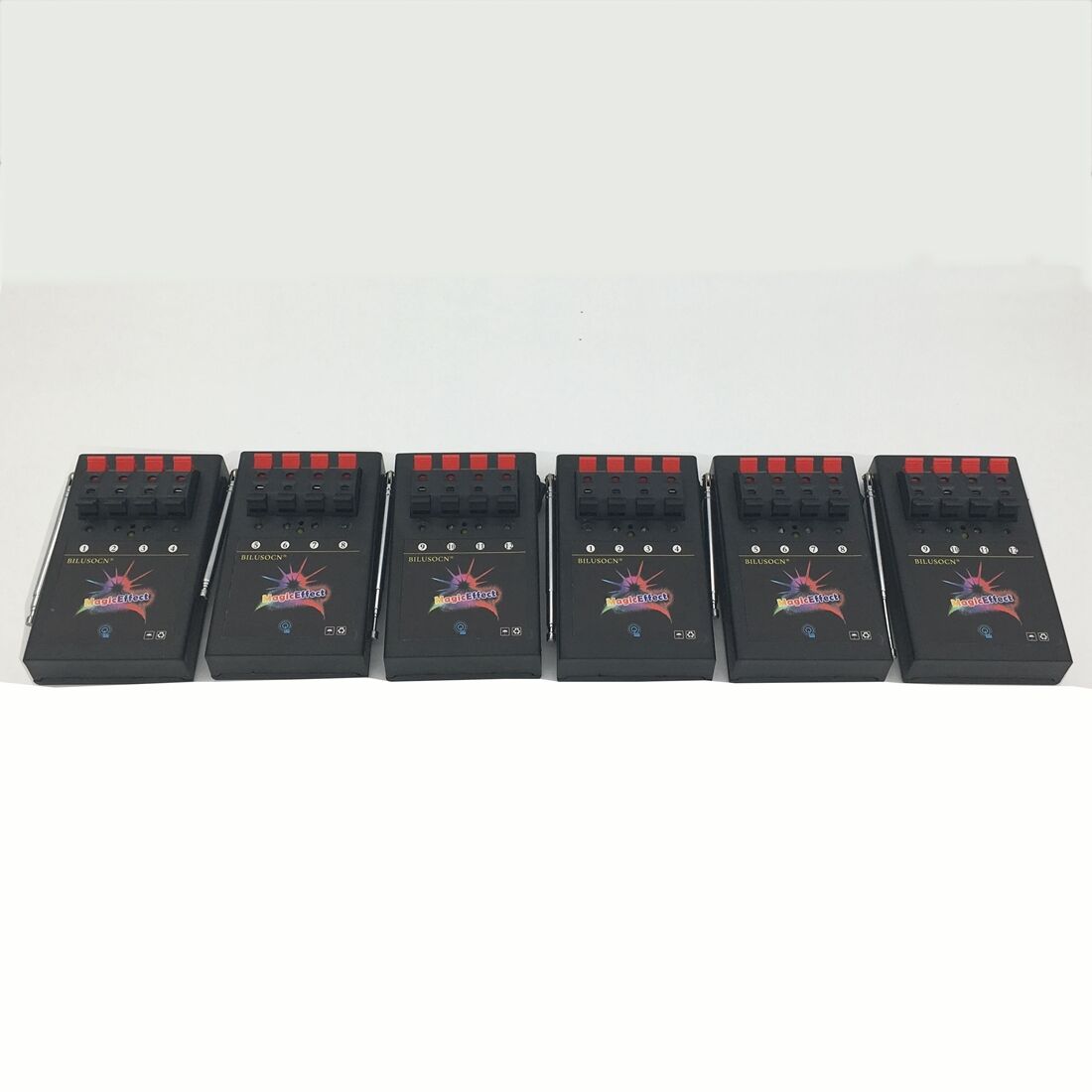 Ship from USA 6 PCS 4 cues receiver box 433MHZ for fireworks firing system