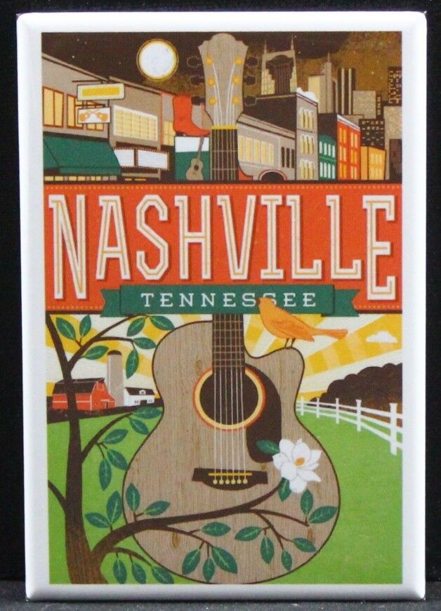 Nashville Vintage Travel Poster 2\