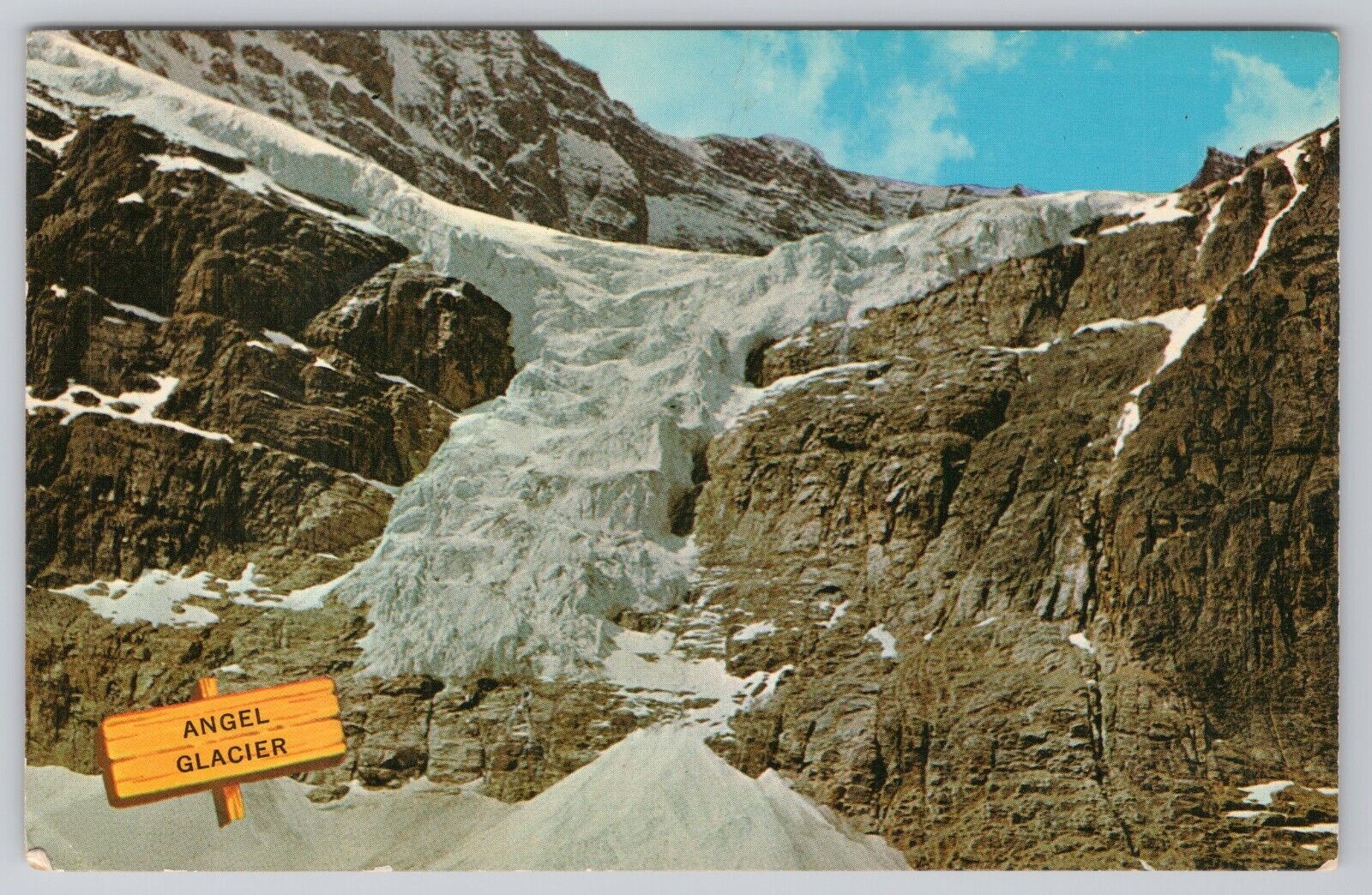 Angel Glacier Jasper Park Alberta Canada Postcard