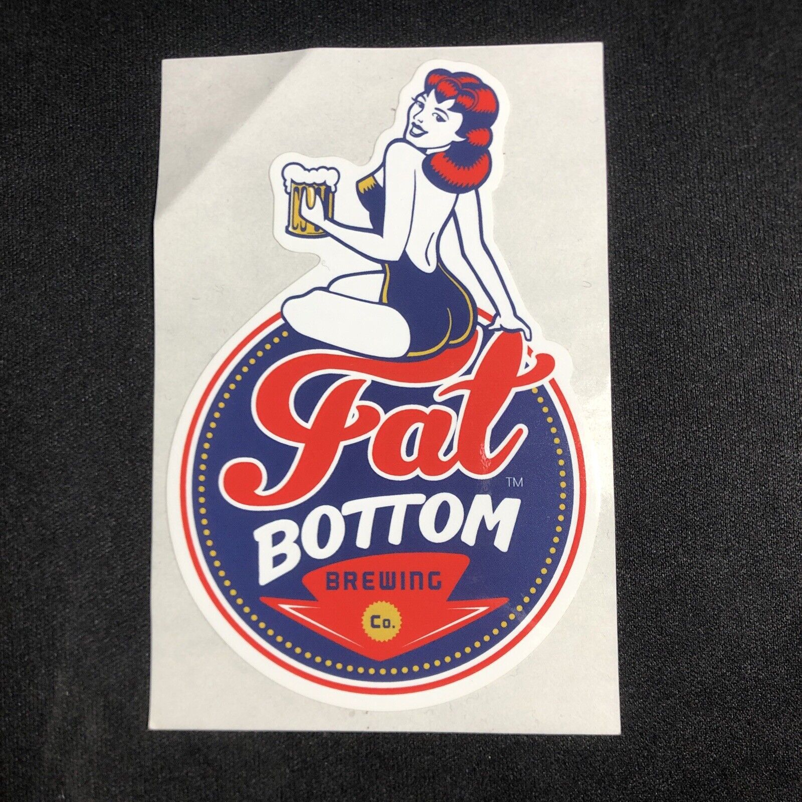 Fat Bottom Brewing Company Sticker Decal Beer Micro Nashville Tennessee TN