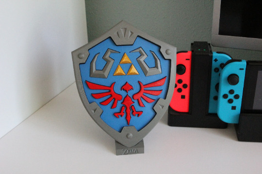 The Legend of Zelda Miniature Hylian Shield Display [3D-PRINTED] [FREE SHIPPING]
