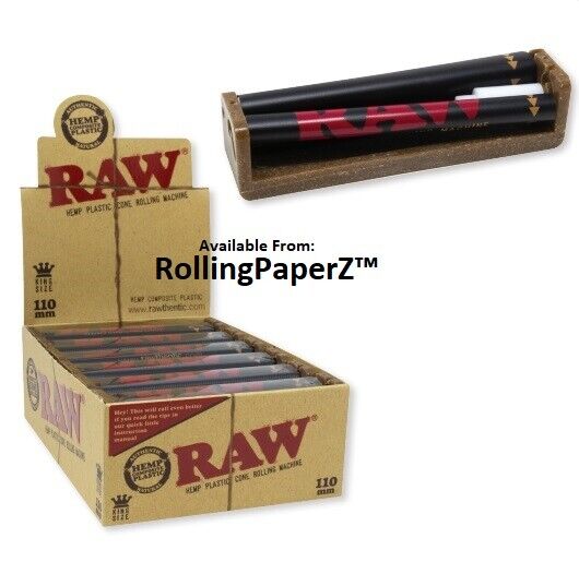 New RAW CONE ROLLER 110mm - Roll Your Own KING SIZE CONES with Rolling Machine