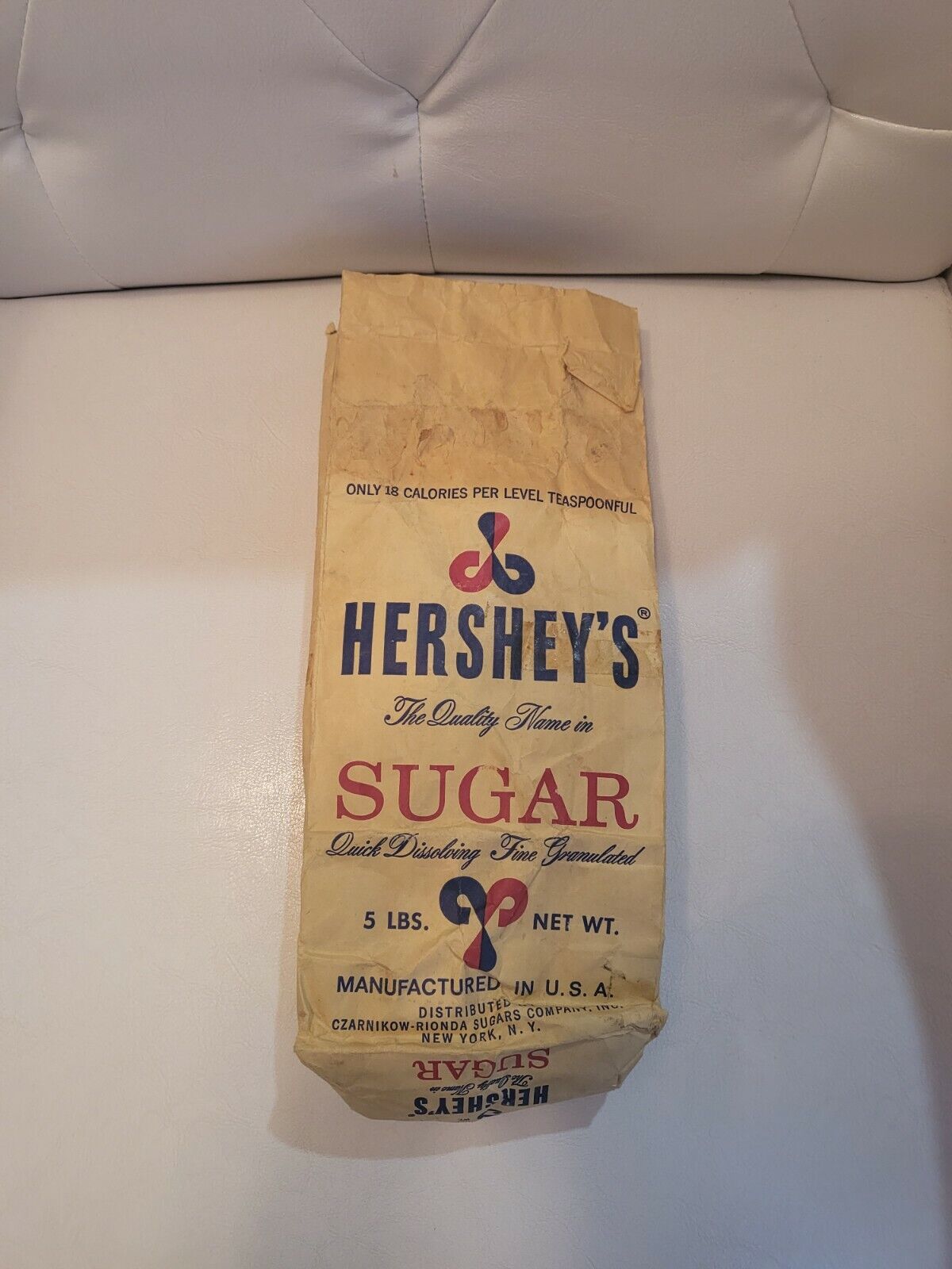 Hershey's Sugar Paper Bag 1960-64 Rare Vintage 